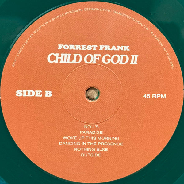 Forrest Frank : Child Of God II (2xLP, Album, Gre)