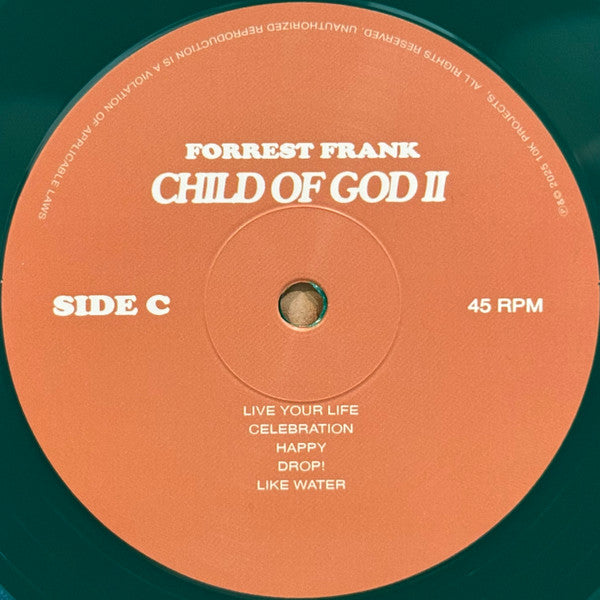 Forrest Frank : Child Of God II (2xLP, Album, Gre)