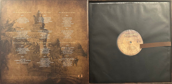 Howard Shore : The Lord Of The Rings: The Motion Picture Trilogy Soundtrack (2xLP, Album, RE + 2xLP, Album, RE + 2xLP, Album, R)