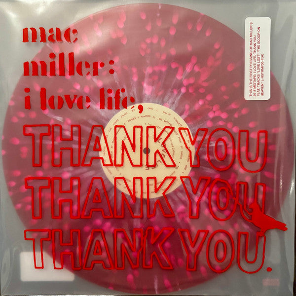 Mac Miller : I Love Life, Thank You (LP, Ltd, Mixtape, RE, Red)