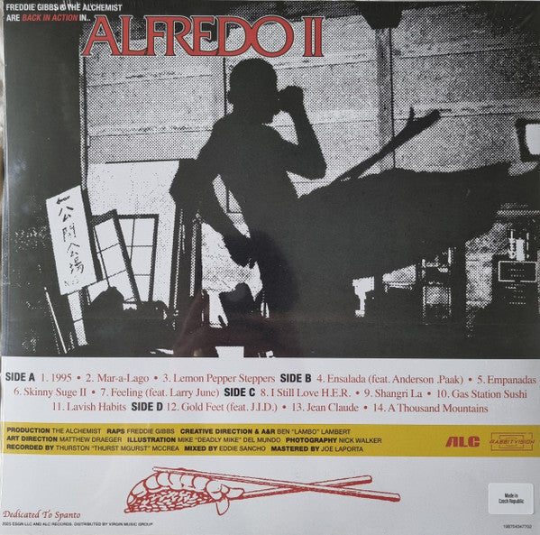 Freddie Gibbs & The Alchemist* : Alfredo 2 (2xLP, Album, Ltd, Whi)