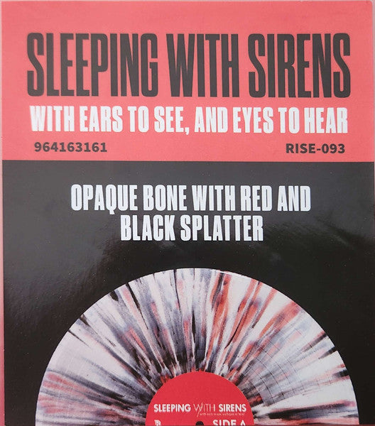 Sleeping With Sirens : With Ears To See, And Eyes To Hear (LP, Album, Ltd, RP, Opa)