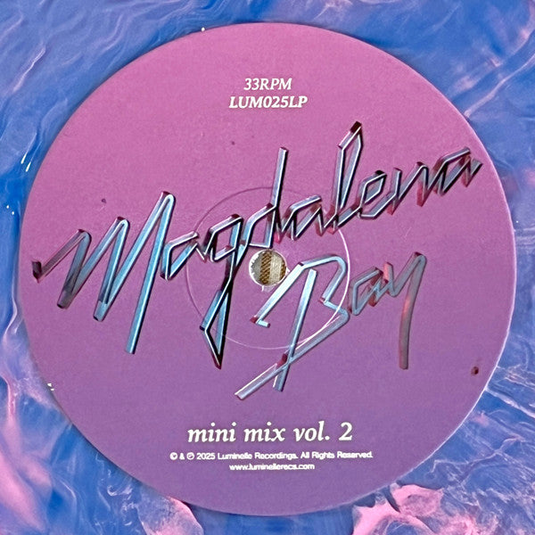 Magdalena Bay : Mini Mix Vol. 1-3 (LP, Pin + LP, S/Sided, Etch, Pin + Comp, Ltd, Num,)