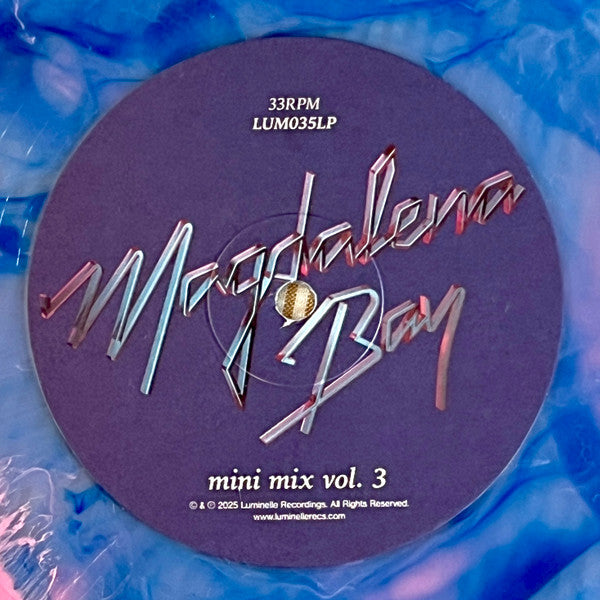 Magdalena Bay : Mini Mix Vol. 1-3 (LP, Pin + LP, S/Sided, Etch, Pin + Comp, Ltd, Num,)