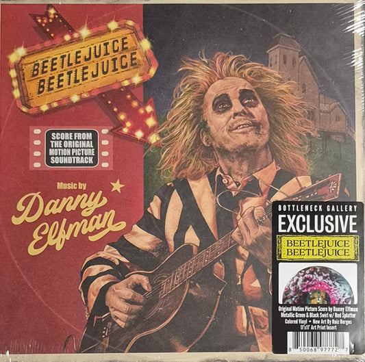 Danny Elfman : Beetlejuice Beetlejuice (Score From The Original Motion Picture Soundtrack) (LP, Album, Ltd, Met)
