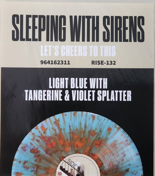 Sleeping With Sirens : Let's Cheers To This (LP, Album, RE, Lig)