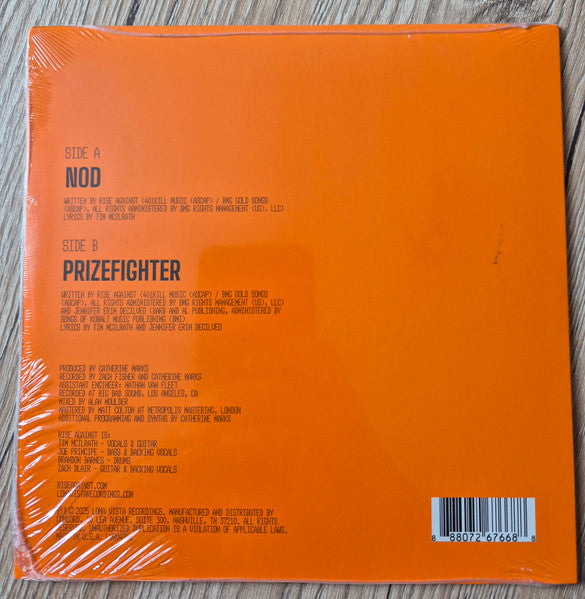 Rise Against : Nod / Prizefighter (7", EP)