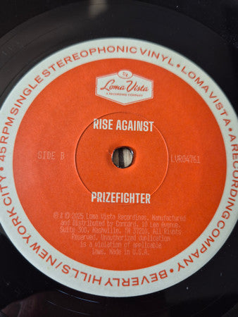 Rise Against : Nod / Prizefighter (7", EP)