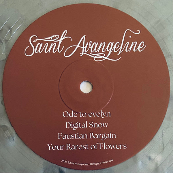 Saint Avangeline : Gardener Of Eden (LP, Album, Ltd, Num, Liq)