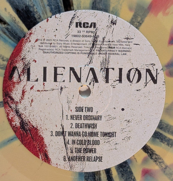 Three Days Grace : Alienation (LP, Album, Mul)