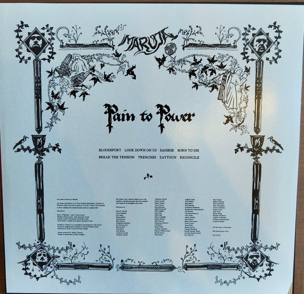 Maruja (2) : Pain To Power (LP)