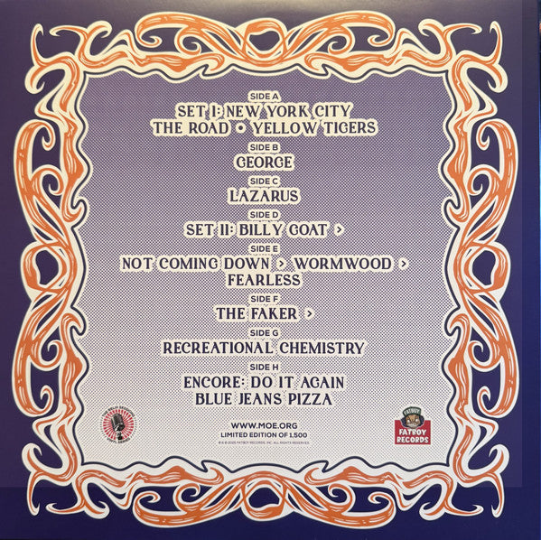 Moe. : Relix Sessions (Live At Brooklyn Bowl, Brooklyn, NY - May 19 2023) (2xLP, Blu + 2xLP, Gre + Album, Ltd, Tour)