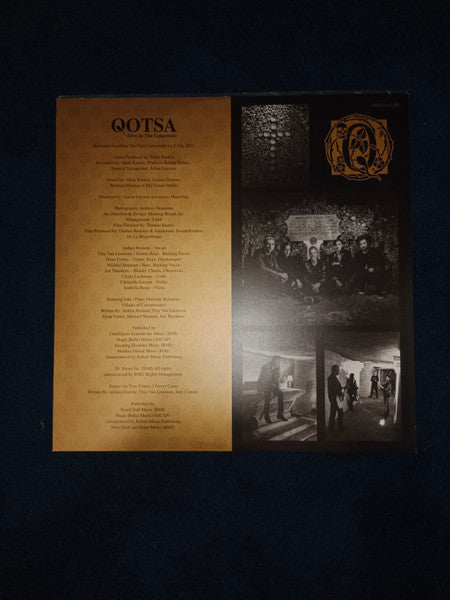 Queens Of The Stone Age : Alive In The Catacombs (LP, S/Sided, EP)