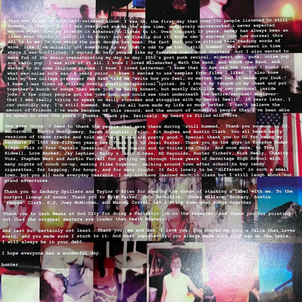 Nouns : Still Bummed (LP, Album, Ltd, RE, RM, Ora)