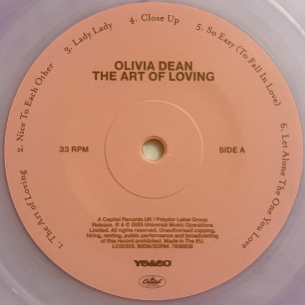 Olivia Dean : The Art Of Loving (LP, Album, Ltd, Lil)