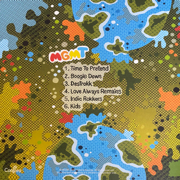MGMT : Time To Pretend (12", EP, Ltd, RE, Blu)