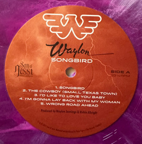 Waylon Jennings : Songbird (LP, Album, Ltd, Jok)