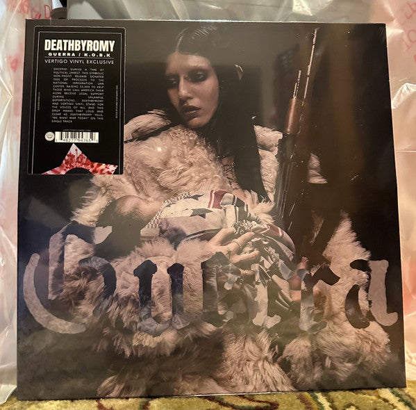 DeathbyRomy : Guerra (12", Shape, Single, Ltd, Num, Blo)