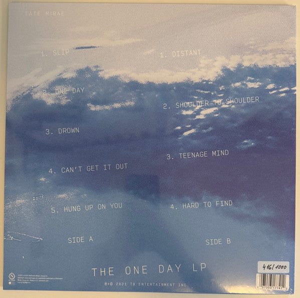 Tate McRae : The One Day LP (LP, Album, RE, Blu + 7", Shape, Single, Bab + Ltd,)