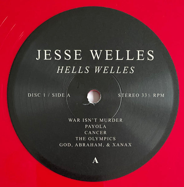 Jesse Welles : Hells Welles (2xLP, Red)