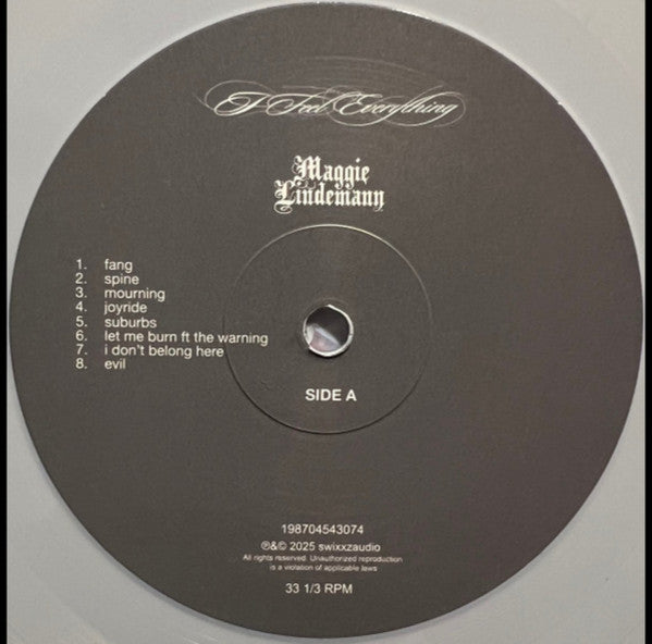 Maggie Lindemann : I Feel Everything (LP, Album, Ltd, Sig)