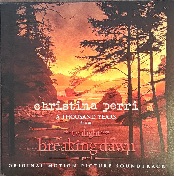 Christina Perri : A Thousand Years (7", Ltd, Red)