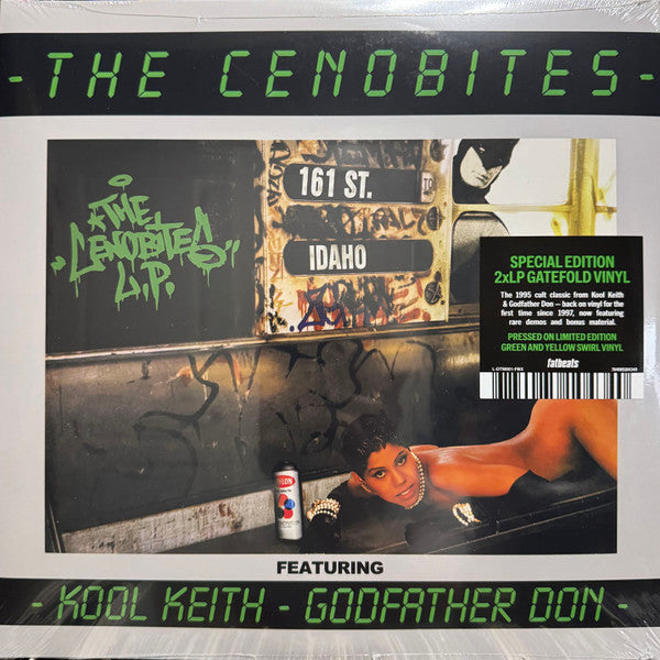 The Cenobites Featuring Kool Keith & Godfather Don : The Cenobites LP (2xLP, Album, Ltd, RE, S/Edition, Gre)