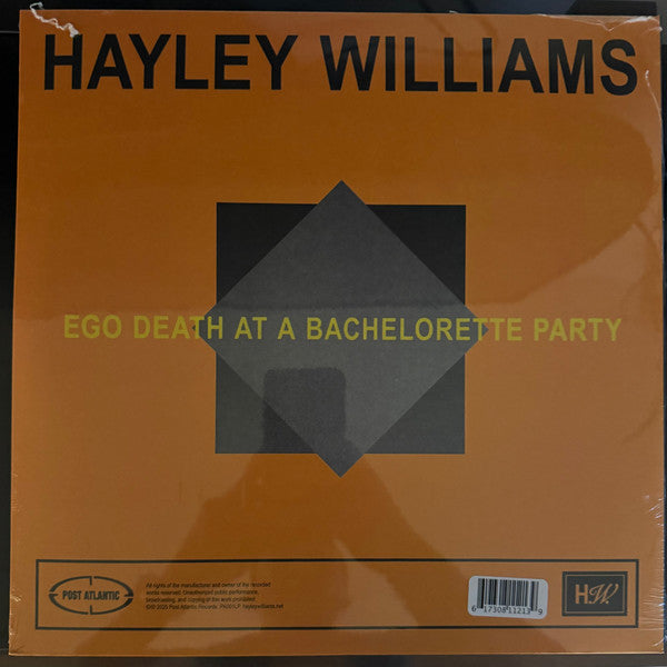 Hayley Williams : Ego Death At A Bachelorette Party (2xLP, Album, Yel)