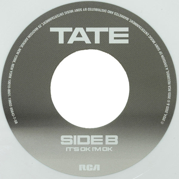 Tate McRae : Purple Lace Bra / It’s Ok I'm Ok (7", Single, Ltd, Opa)