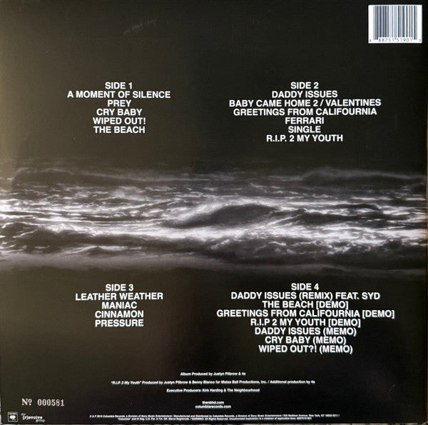 The Neighbourhood (3) : Wiped Out! (10th Anniversary Edition) (2xLP, Album, Ltd, Num, Sil)