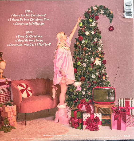 The Pretty Reckless : Taylor Momsen's Pretty Reckless Christmas (12", EP, Ltd, Red)