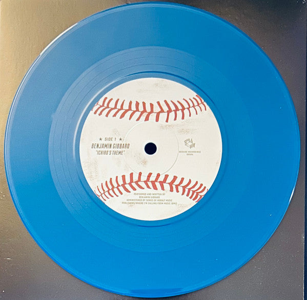Benjamin Gibbard*, The Baseball Project : Ichiro's Theme / Ichiro Goes To The Moon (7", Single, Ltd, Num, Blu)