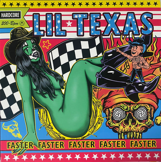 Lil Texas : Faster (LP, Album, Ltd, Num, "Ca)