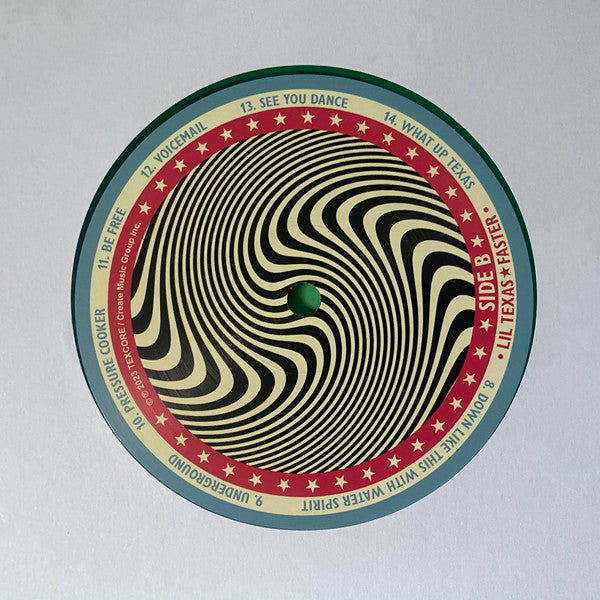 Lil Texas : Faster (LP, Album, Ltd, Num, "Ca)