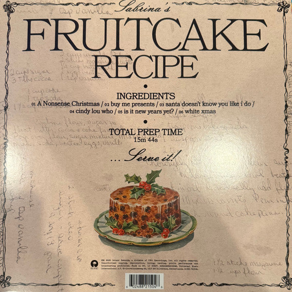 Sabrina Carpenter : Fruitcake (LP, EP, Ltd, Liq)