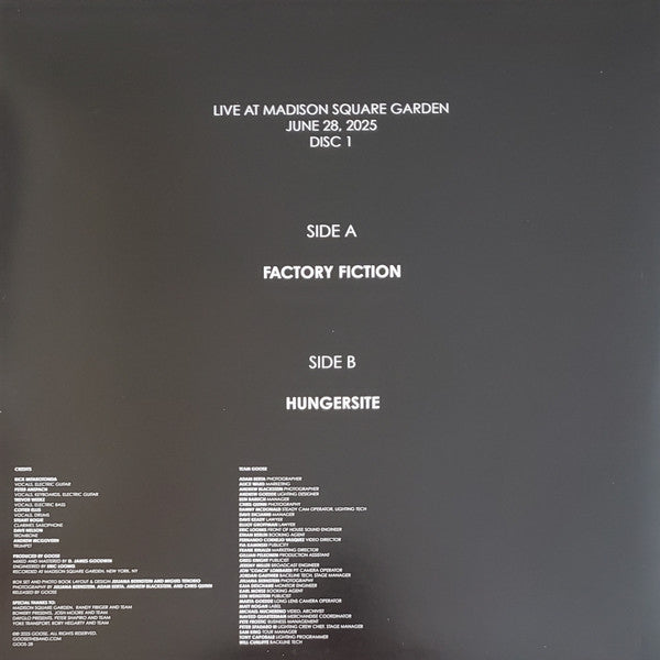 Goose (6) : Live at Madison Square Garden (Box, Ltd, Num + 7xLP)