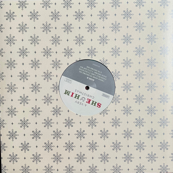 She & Him : A Very She & Him Christmas  (LP, RE, Cle + 7", Shape, Single, RE, Red + Album, )