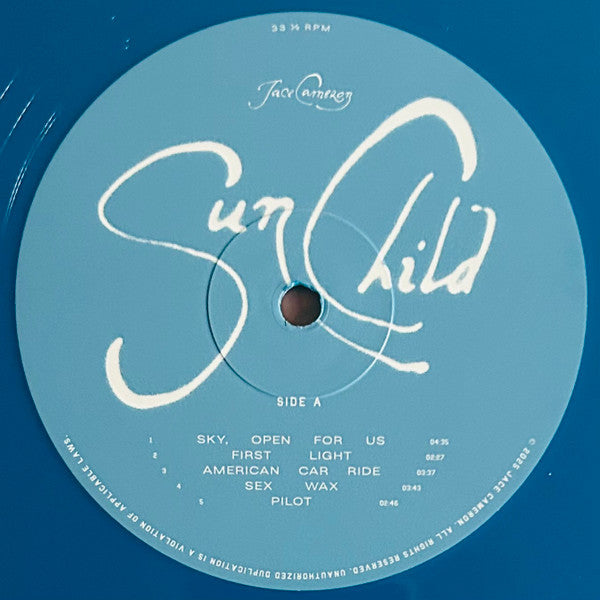 Jace Cameron : Sun Child (Deluxe) (LP, Album, Dlx, Ltd, Num, Whi + 10", Shape, Dlx, L)