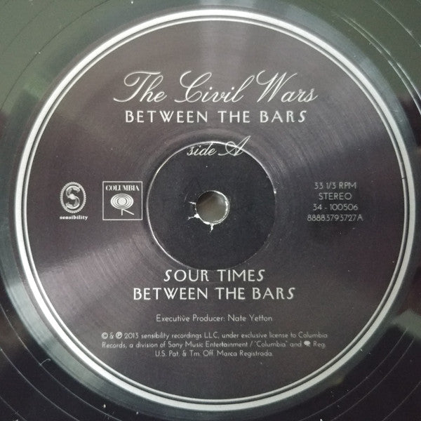 The Civil Wars : Between The Bars (10", EP, RSD, Ltd)
