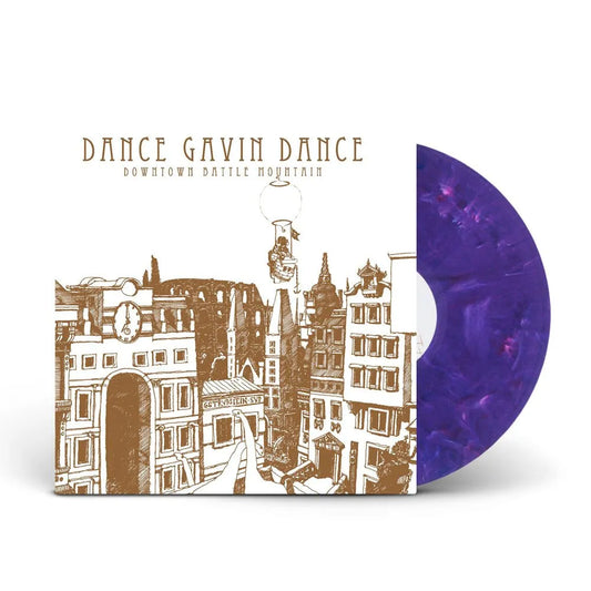 Dance Gavin Dance - Downtown Battle Mountain Limited Edition Purple Marbled Vinyl Record LP