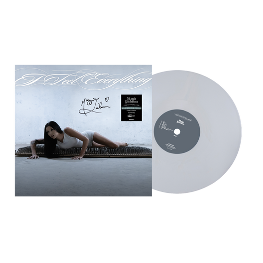 SIGNED Maggie Lindemann - I Feel Everything Limited Edition Cloud White Vinyl Record LP