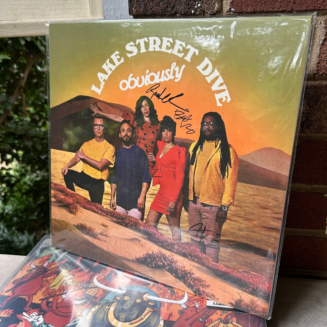 SIGNED Lake Street Dive - Obviously Limited Edition Yellow Vinyl Record LP