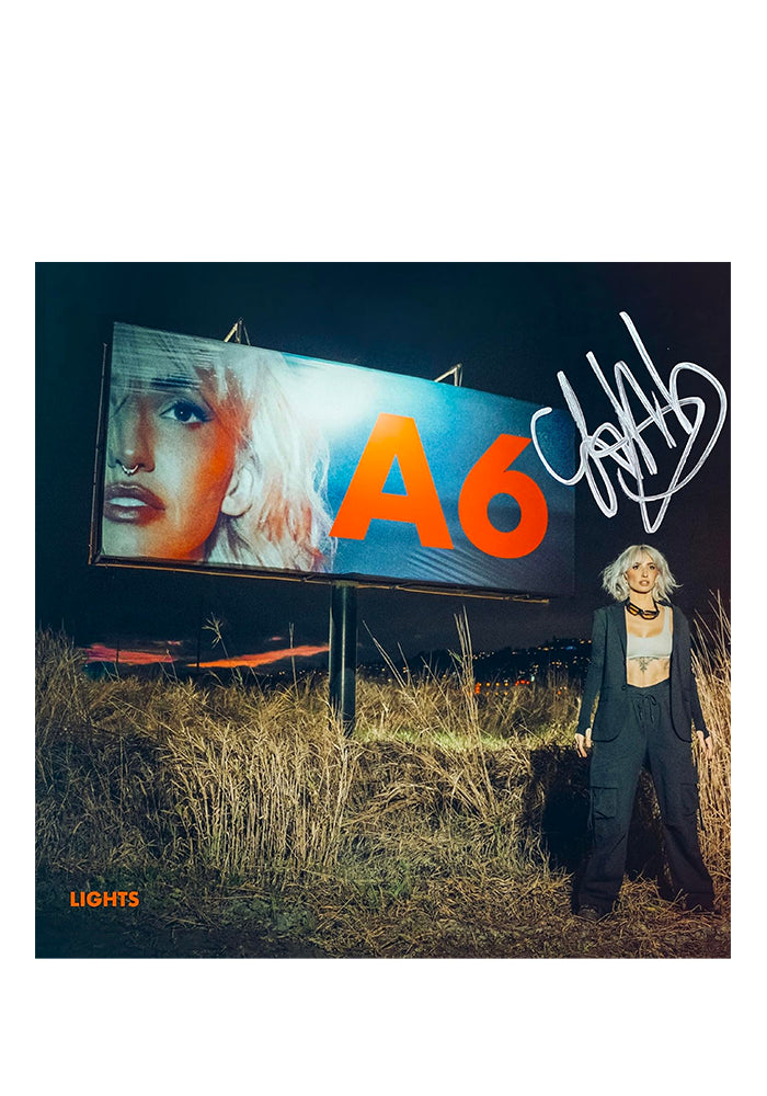 SIGNED LIGHTS - A6 Limited Edition Glow in the Dark Vinyl Record LP