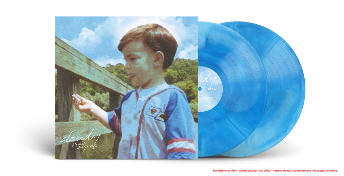 Mac Ayres - Cloudy Limited Edition Cloudy Blue Vinyl Record 2LP