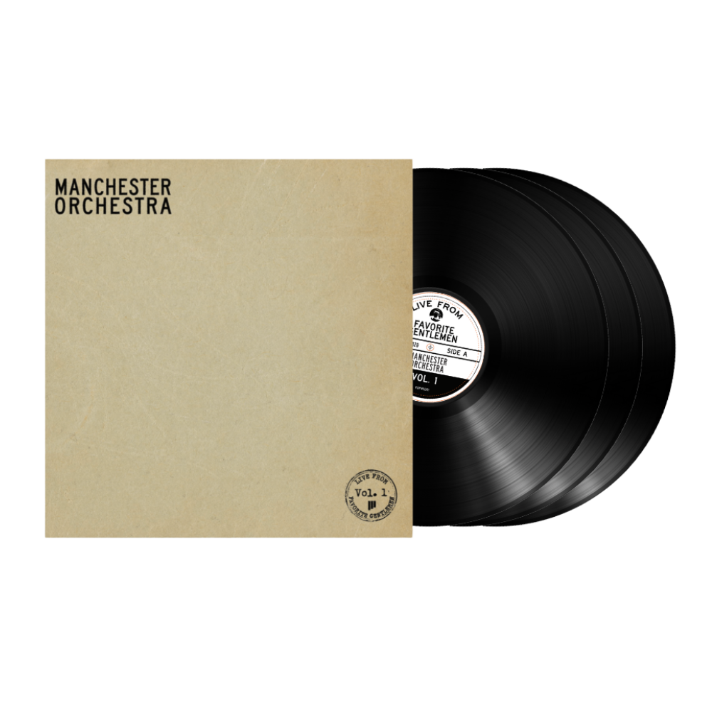 Manchester Orchestra - Live From Favorite Gentlemen Vol. 1 Limited Edition Vinyl Record 3LP