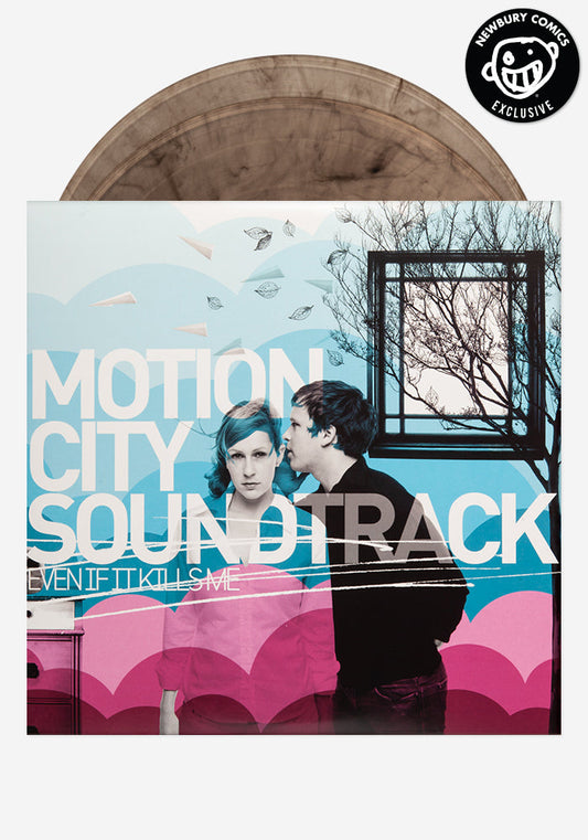 SIGNED Motion City Soundtrack - Even If It Kills Me Limited Edition Smoke Vinyl Record 2LP