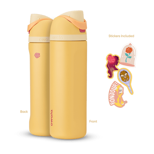 Owala x Disney "Belle" FreeSip 24 oz. Stainless Steel Water Bottle