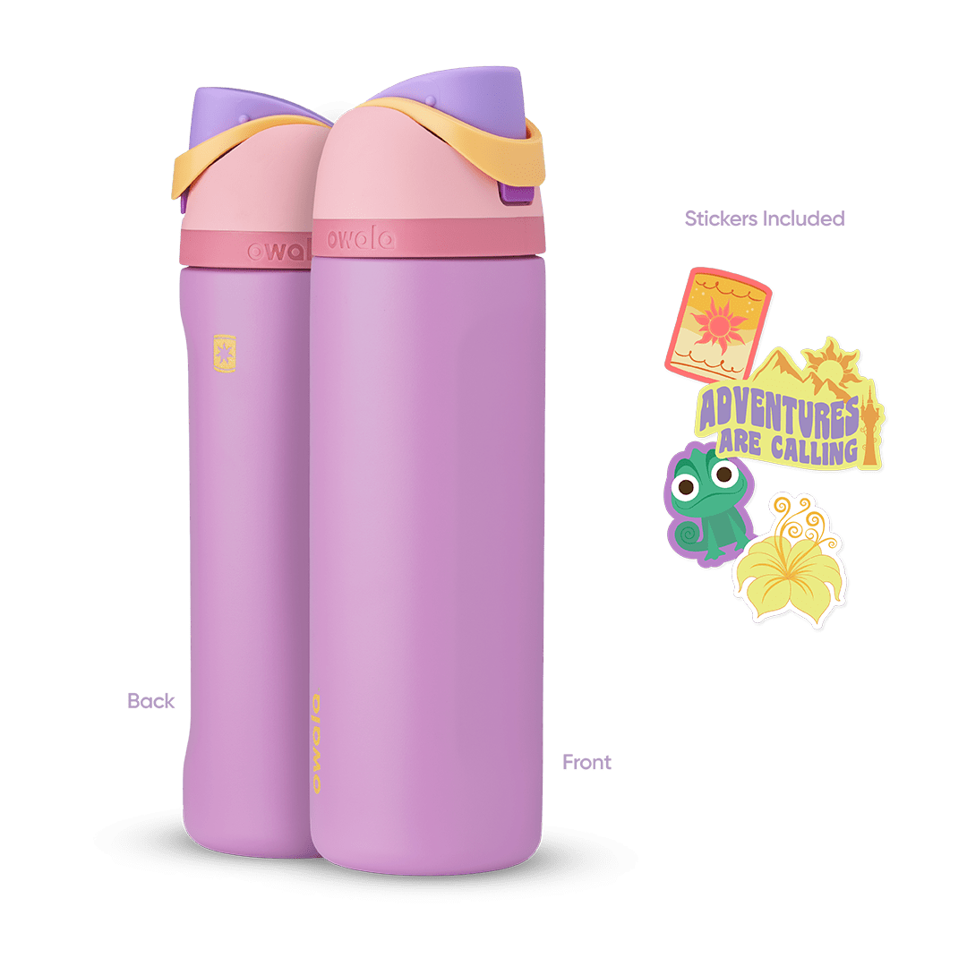 Owala x Disney "Rapunzel" FreeSip 24 oz. Stainless Steel Water Bottle