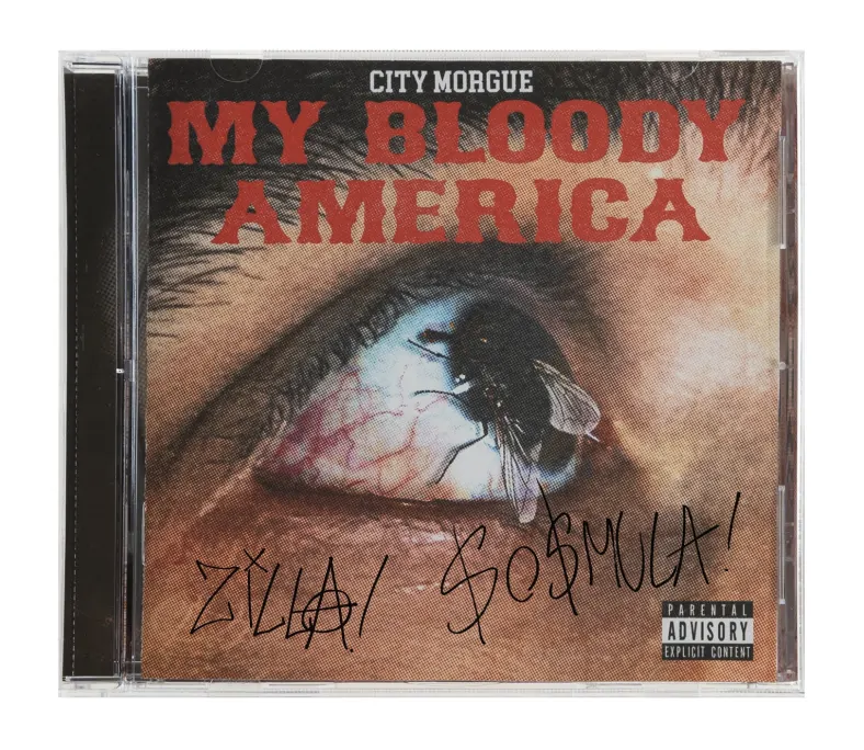 SIGNED City Morgue - My Bloody America Limited Edition CD