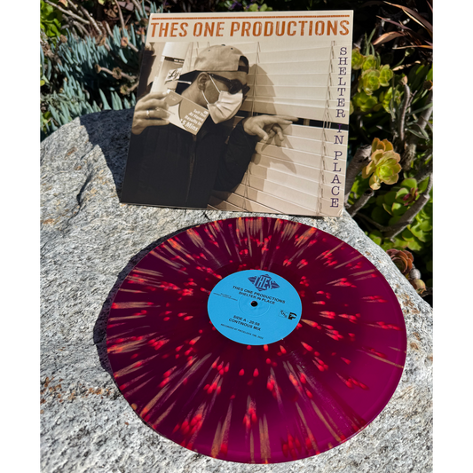 Thes One - Shelter In Place Limited Edition Splatter Vinyl Record LP